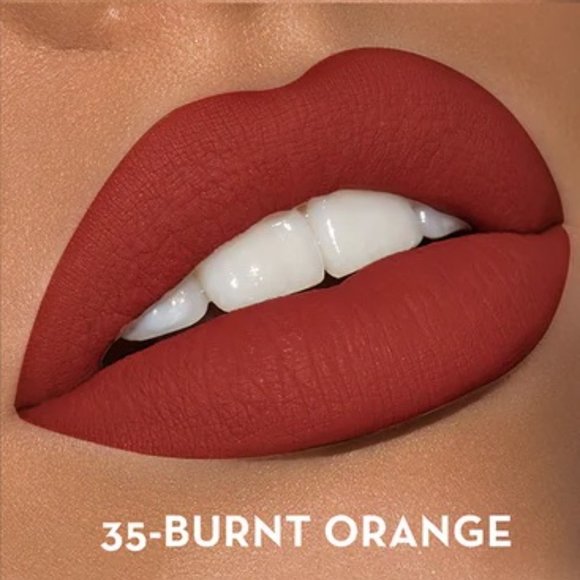 ⭐4/$15 Italia Deluxe Mousse Matte Lipstick Burnt Orange - Picture 2 of 8